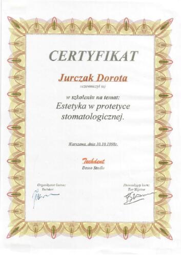 Dyplomy Dorota Chojnacka (panieńskie nazwisko)-12